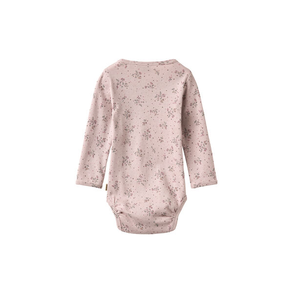 Body L/S Roselinde, 1358 lilac flowers, Wheat