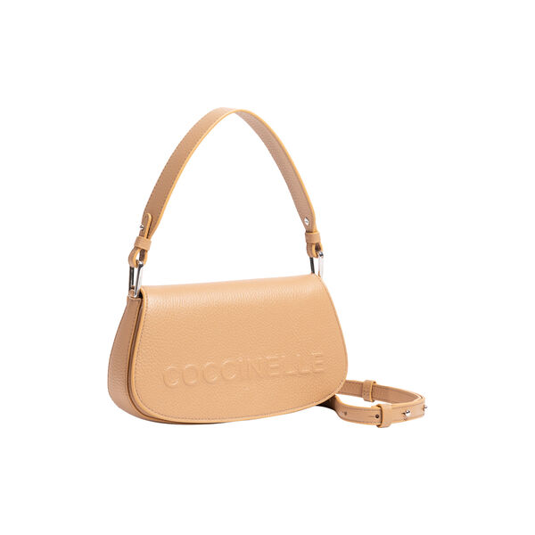 Myrtha maxi logo miniveske, noir, Coccinelle