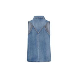 MWSunna 171 Top, medium clear blue wash, My Essential Wardrobe