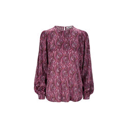 Paisley Blaire bluse, fuchsia, Katrin Uri