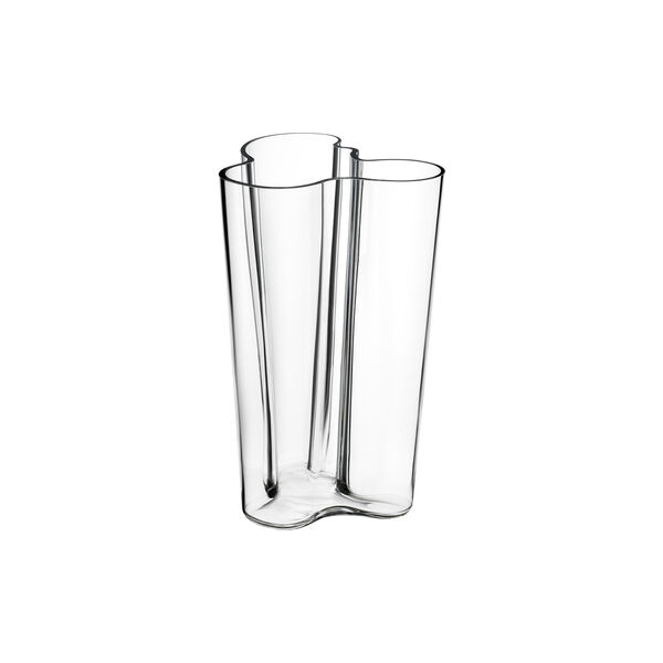 Aalto vase, klar, Iittala