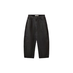 BECKASW BARREL SHAPED JEANS, 1024 black washed denim, Sofie Schnoor