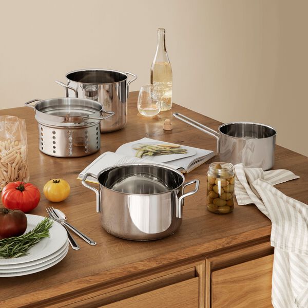 Stainless Steel Grytesett 4 deler, Eva Trio