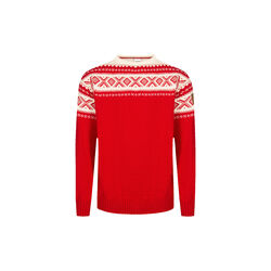 Cortina 1956 Uni Sweater, raspberry offwhite, Dale of Norway
