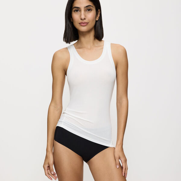 Beauty Layers Top NSL, silke hvit, Triumph