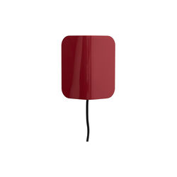 Apex Wall Lamp, maroon red, HAY