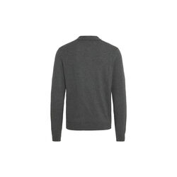CFFRODE Polo Knit, dark grey melange, Casual Friday