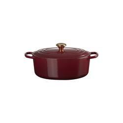 Signature oval gryte 6,3 L, garnet