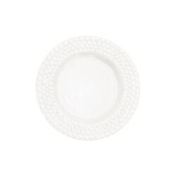 Bubbles tallerken 28 cm, white