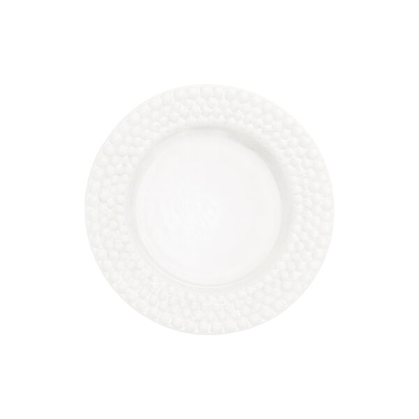 Bubbles tallerken 28 cm, white Bubbles tallerken 28 cm, white, Mateus
