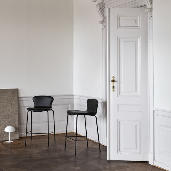 PLAY Chair Low Back Counter, black, Bruunmunch Furniture