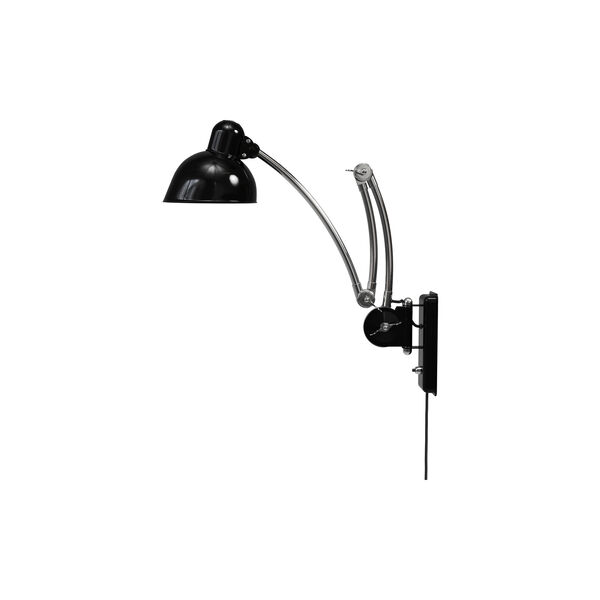 KAISER idell&trade; 6559-W Wall Lamp, black/chrome, Fritz Hansen