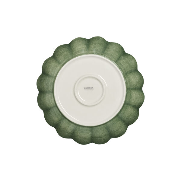 Oyster skål 24cm, forest green, Mateus