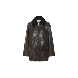 KBBrooklyn Leather Jacket, bracken, Karen by Simonsen