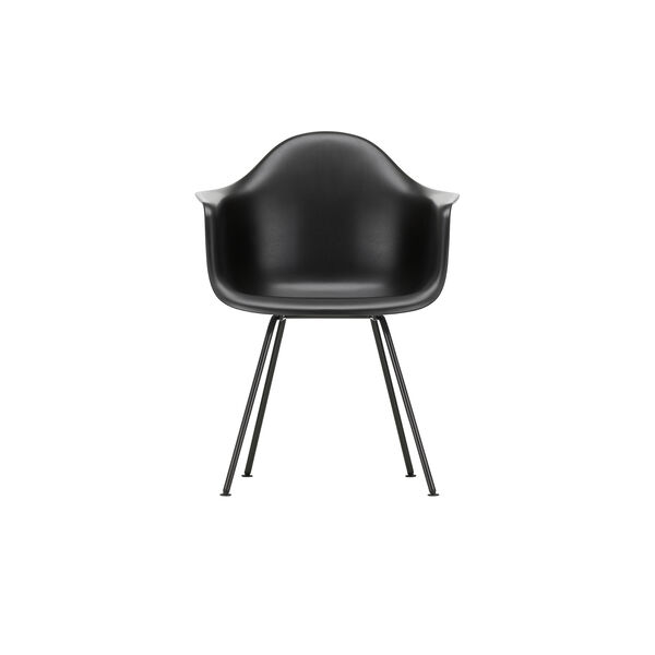 DAX stol, deep black/basic dark, Vitra 