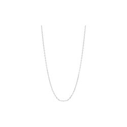 Charm halskjede, sølv, WHO IS SHE