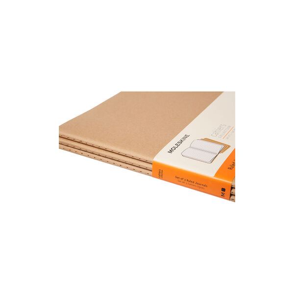 Cahier Journal linjerte sider, 3 stk, Moleskine