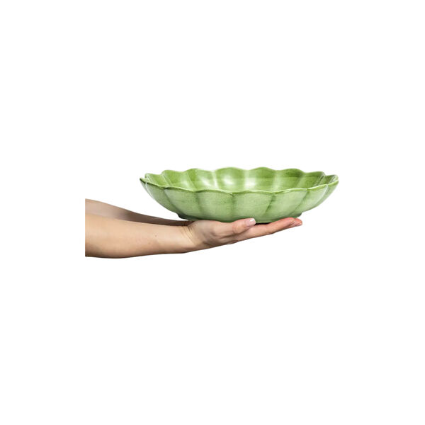 Oyster skål 31cm, green Oyster skål 31cm, green, Mateus