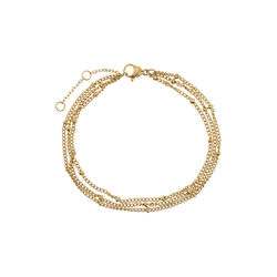 Mika -  Triple Chain armbånd, gull, timi of Sweden