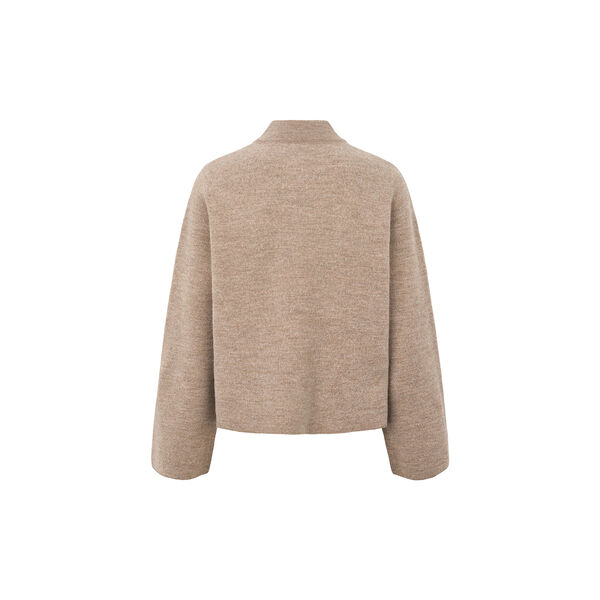 MantraMeadow knit jacket, sand melange, PBO