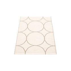 Boo gulvl&oslash;per, dark linen/vanilla, Pappelina