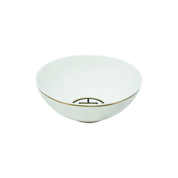 MetroChic bolle, hvit/sort/gull, Villeroy & Boch