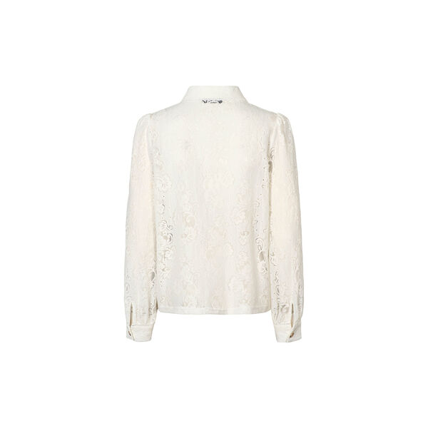 7838RDFNewFaustine blouse, off white, RUE de FEMME