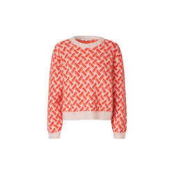 Kaja Knit O-Neck, poinciana Kaja Knit O-Neck, poinciana, Second Female