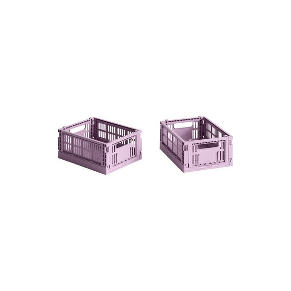 Colour Crate Mini sett med 2 stk., dusty rose, HAY