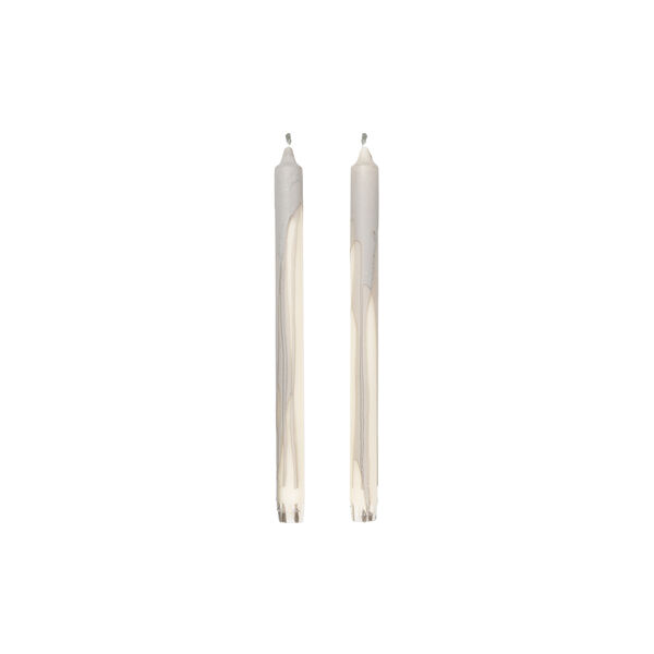 Dryp Stearinlys 2 stk., beige, Ferm Living