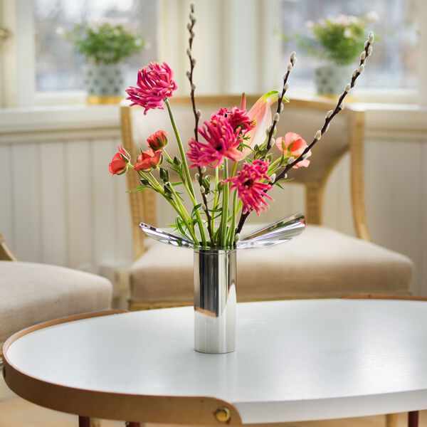 L&ouml;v lysestake/Vase, Klong