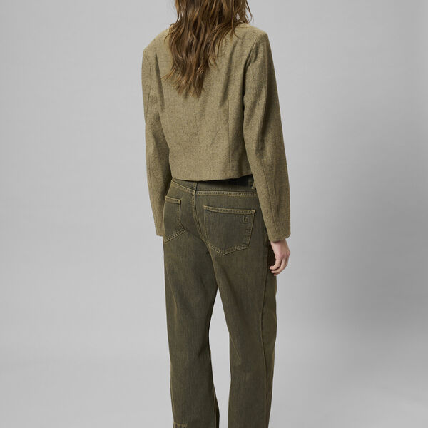 MWBilla Short blazer, amber melange MWBilla Short blazer, amber melange, My Essential Wardrobe