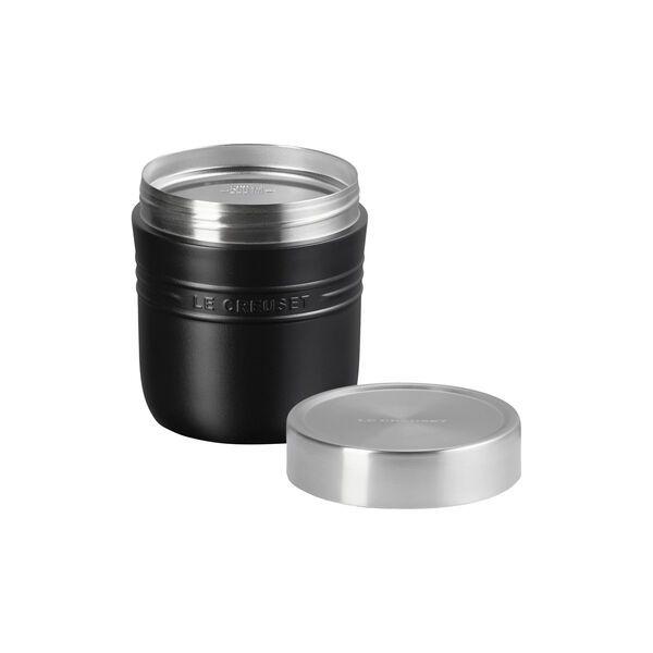 Matt Flaske, matte black, Le Creuset