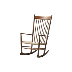 J16 Rocking Chair, lacquered walnut, Fredericia Furniture