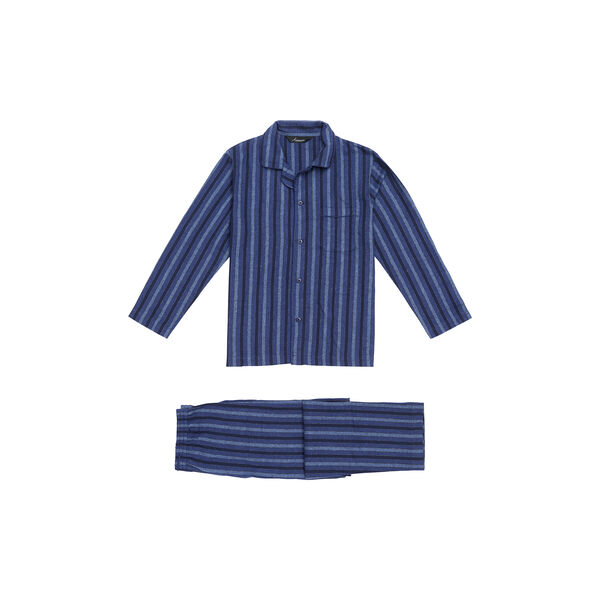 Oslo pyjamas, navy blue/navy piping, Ambassador 1867