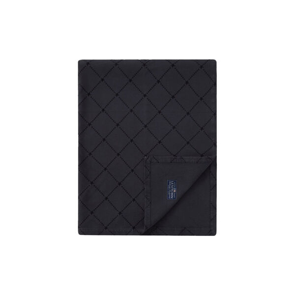 Sengeteppe M/Stjernemønster I Jacquardvev, Bomull, Lexington