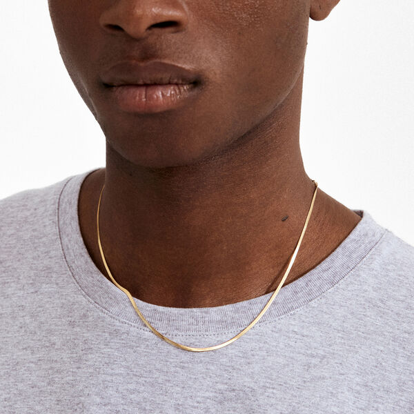 NIKITA halskjede, gullbelagt, Pilgrim