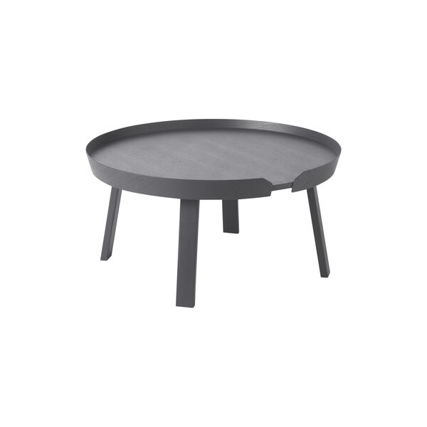 Around Coffee Table, anthracite, Muuto