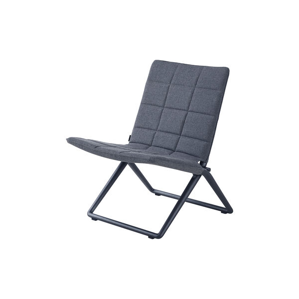 Traveller lounge klappstol, grey, Cane-line