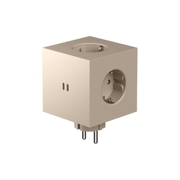 Square 2 USB-C (30W), nomad sand, Avolt
