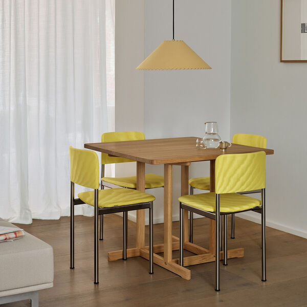BM80 Mogensen Shaker Table 90x90 cm, lys oljet eik, Fredericia Furniture