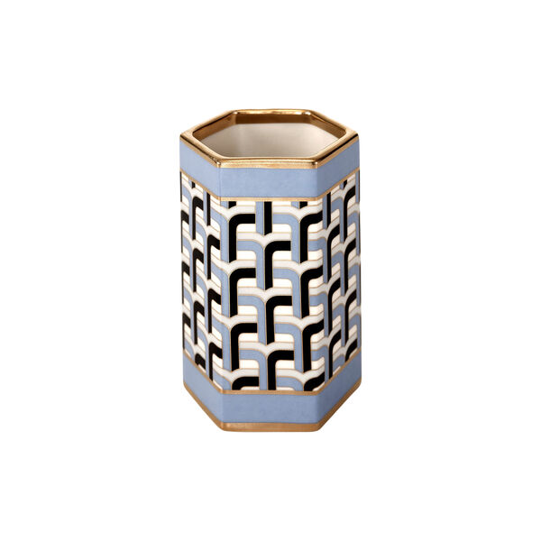 Versailles krukke, bl&aring;, Jonathan Adler