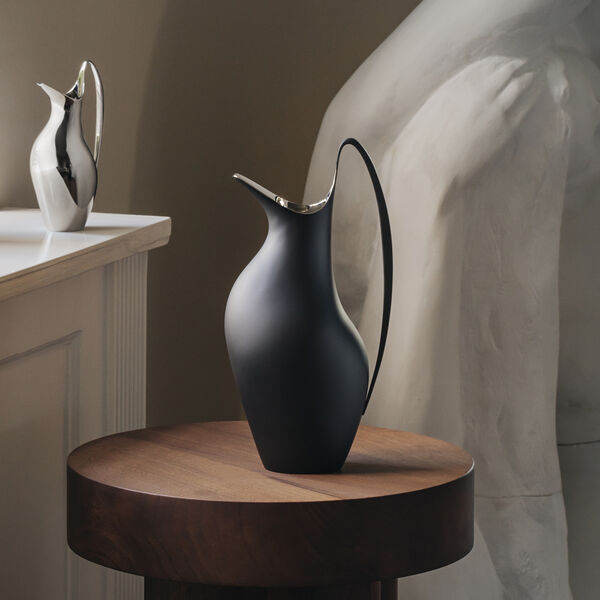 Koppel kanne 1,2 L, midnight black, Georg Jensen