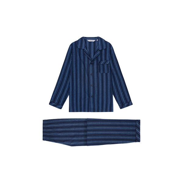Oslo pyjamas, navy blue/navy piping, Ambassador 1867