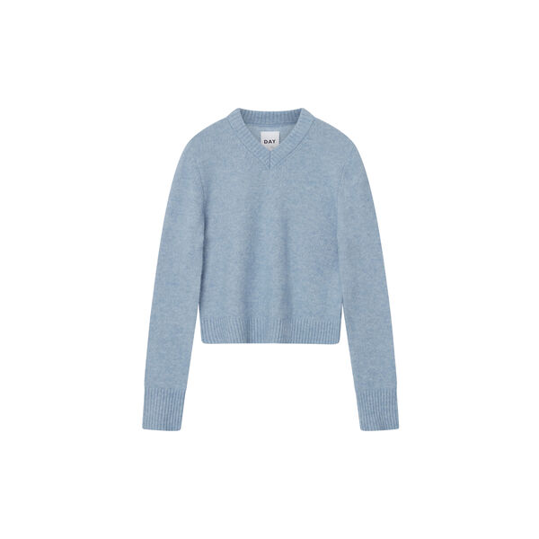 Rosa genser - Cozy Days RD, pigeon blue melange, DAY Birger &eacute;t Mikkelsen
