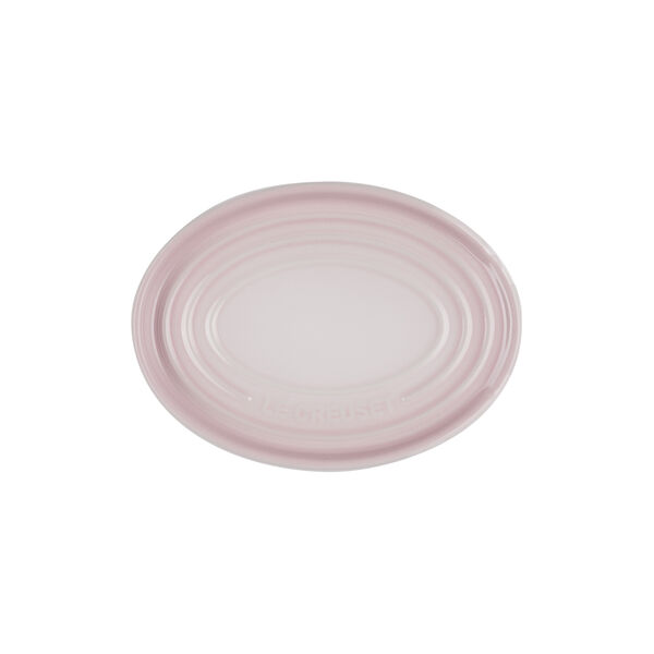 Oval gryteskjeholder, shell pink, Le Creuset