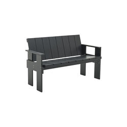 Crate Spisebenk, svart, HAY