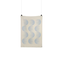 MOON Pledd, crescent blue, Røros Tweed