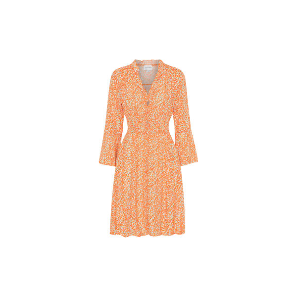 Sally Short Dress, orange flower, Americandreams