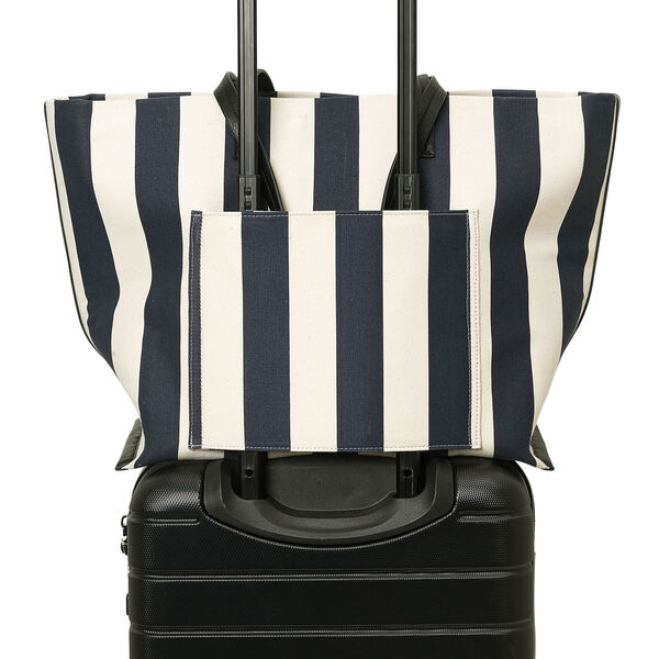 Day Travel Stripe Bag, navy blazer, DAY ET